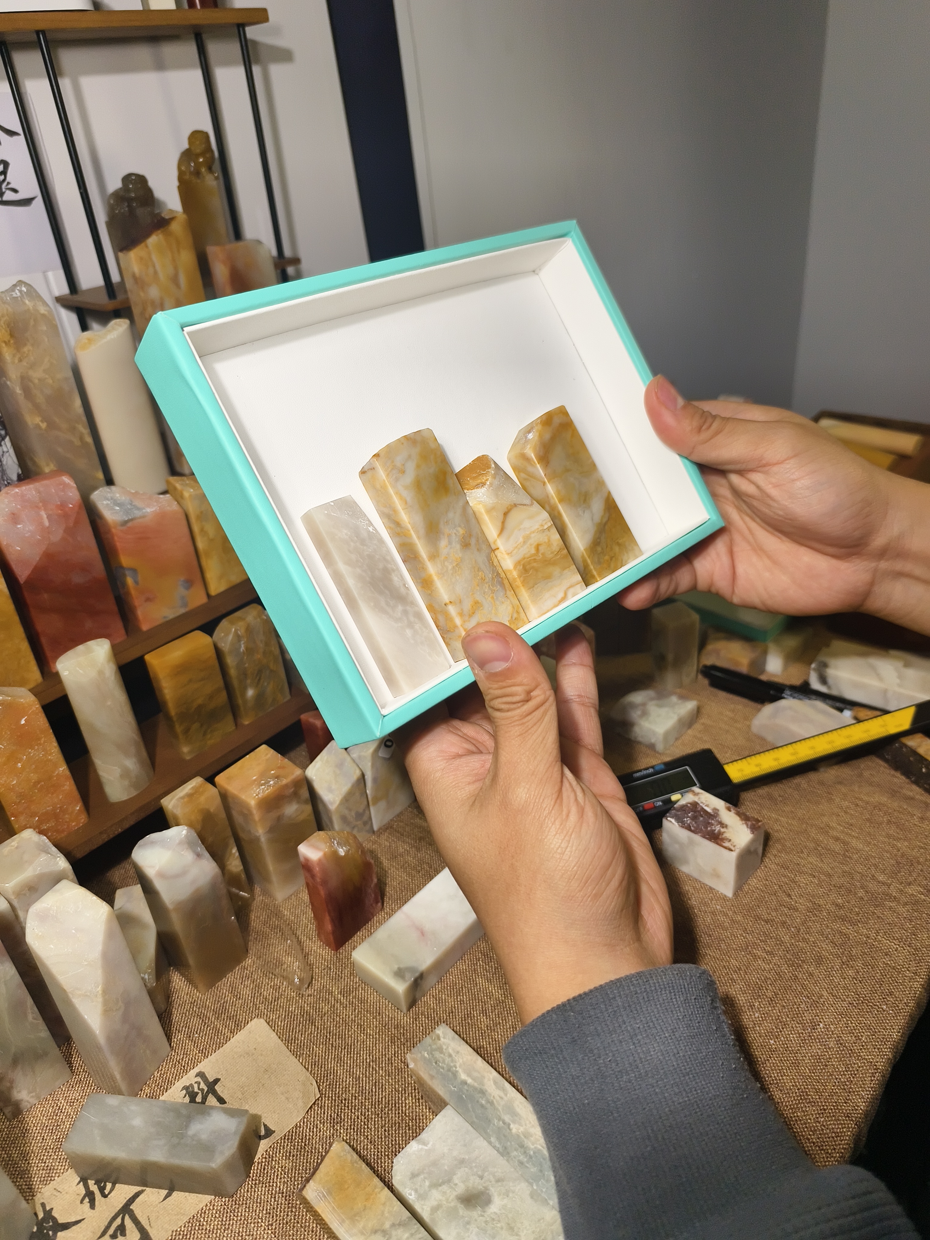 原矿巴林 素章 印石章料 0038