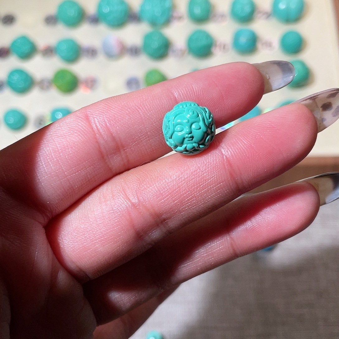 手工雕刻配饰配珠卡11+