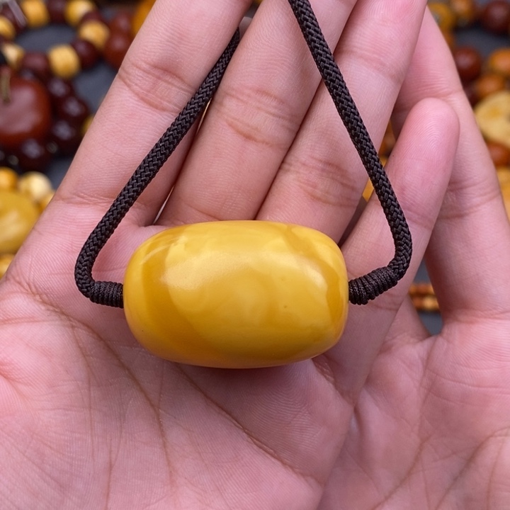 琥珀未镶嵌裸石蜜蜡L