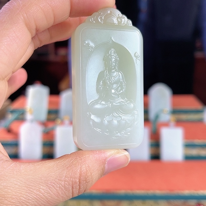 和田玉吊坠未镶嵌