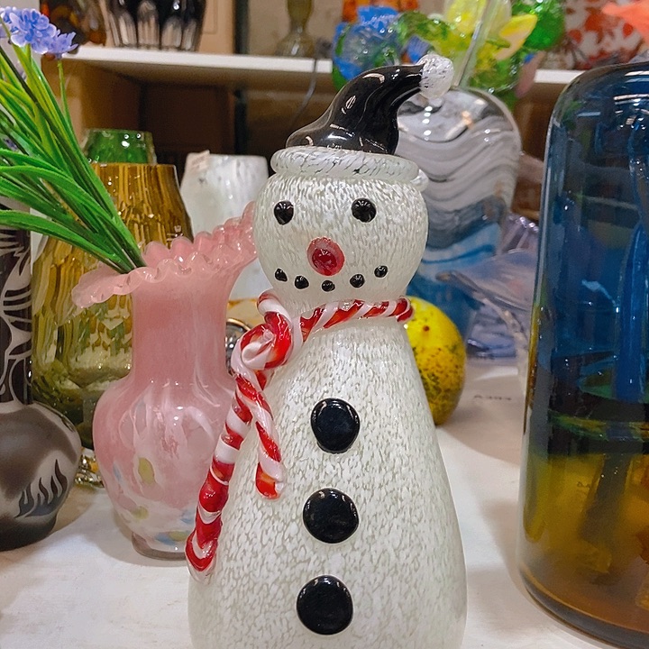 琉璃琉璃花瓶高26口11