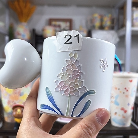 手绘高温釉下彩陶瓷