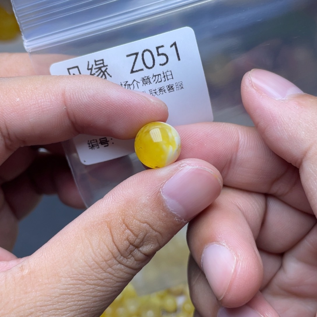 琥珀未镶嵌珠宝奇石