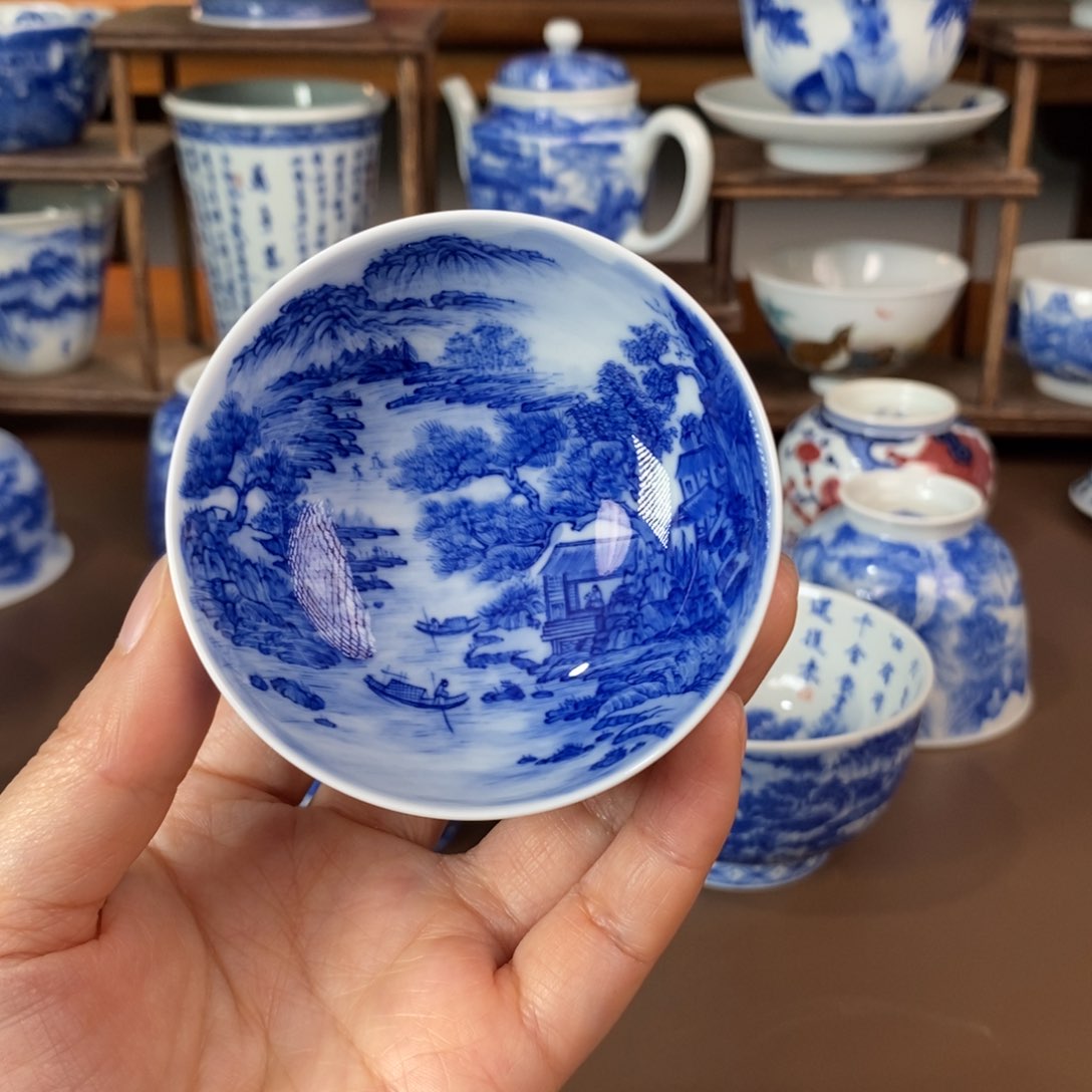 俱*矣景德镇陶瓷手工手绘