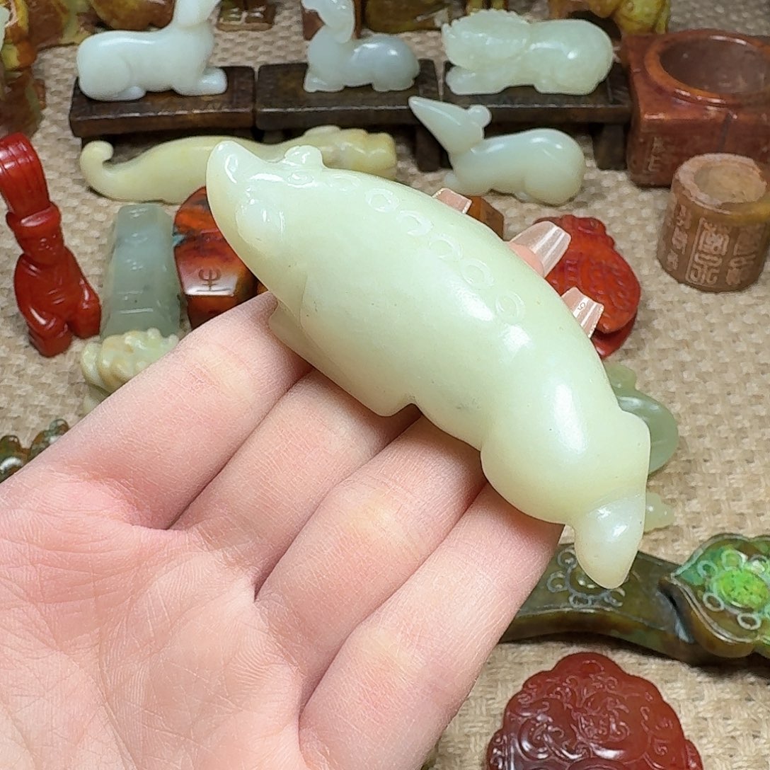 白玉菩提吊坠挂件