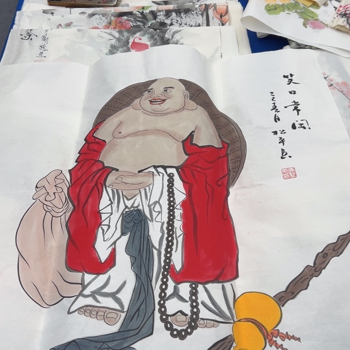 国画宣纸纯手绘字画