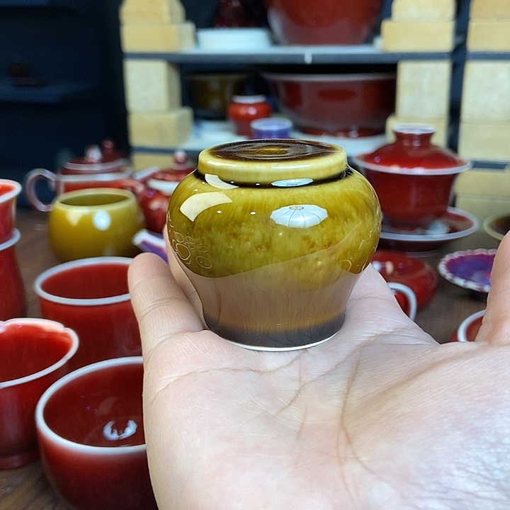 景德镇名陶坊原矿郎红