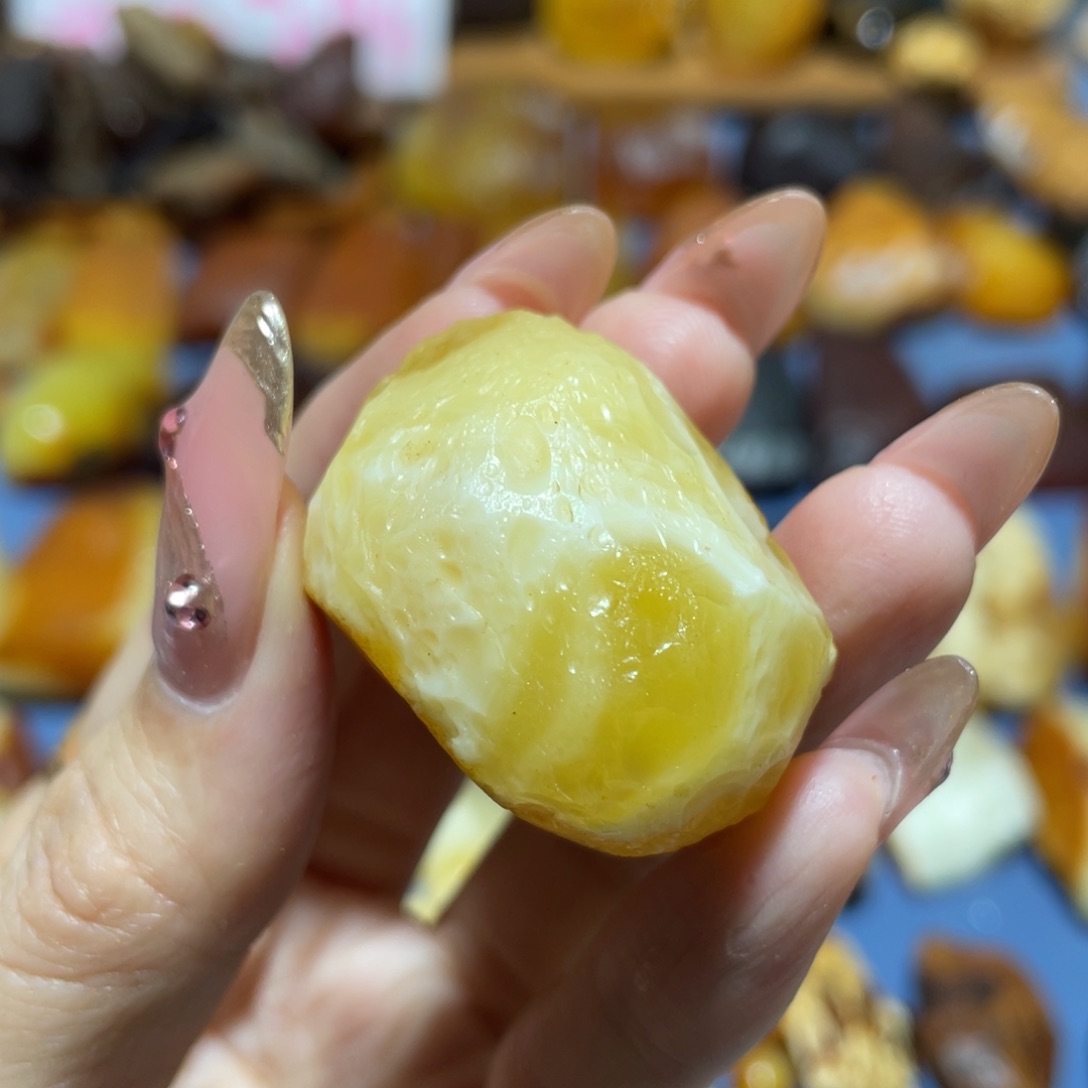 定制琥珀未镶嵌原石波罗的海琥珀蜜蜡