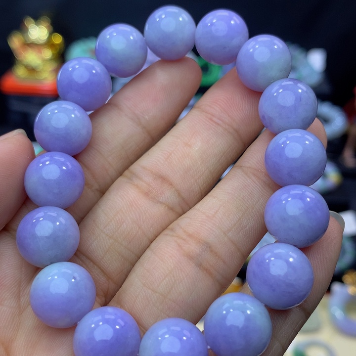 未镶嵌手链翡翠翡翠 12+ 