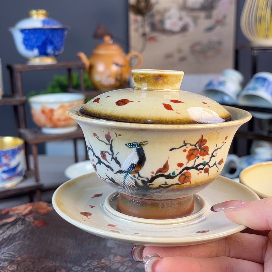 杯景德镇陶瓷茶杯多人