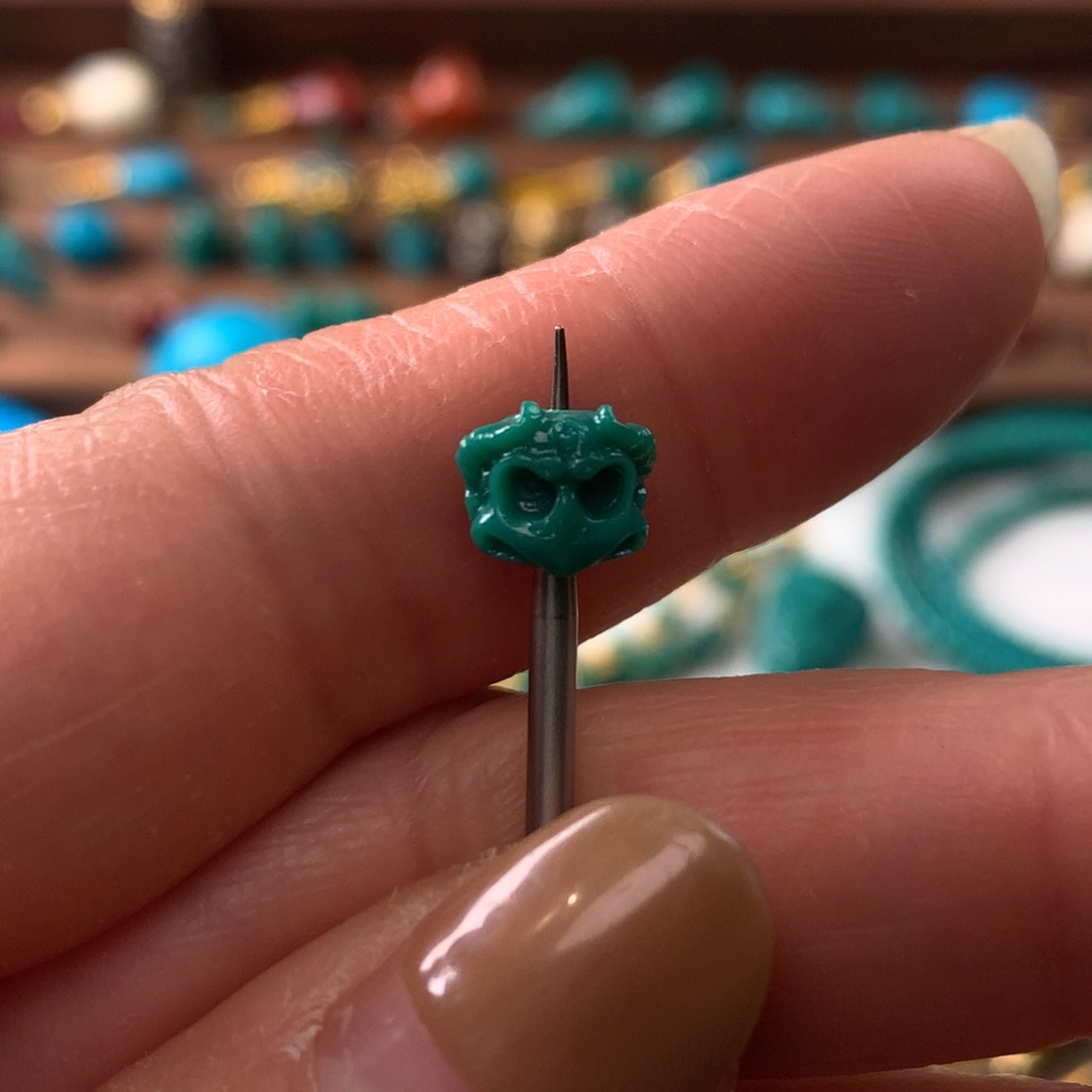 绿松石配饰未镶嵌