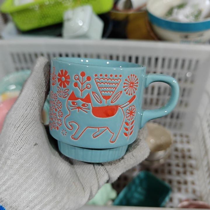 杯陶瓷杯碗盘微瑕疵介意慎拍