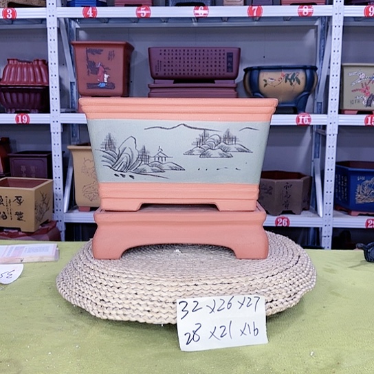 紫砂花盆宜兴紫砂厂