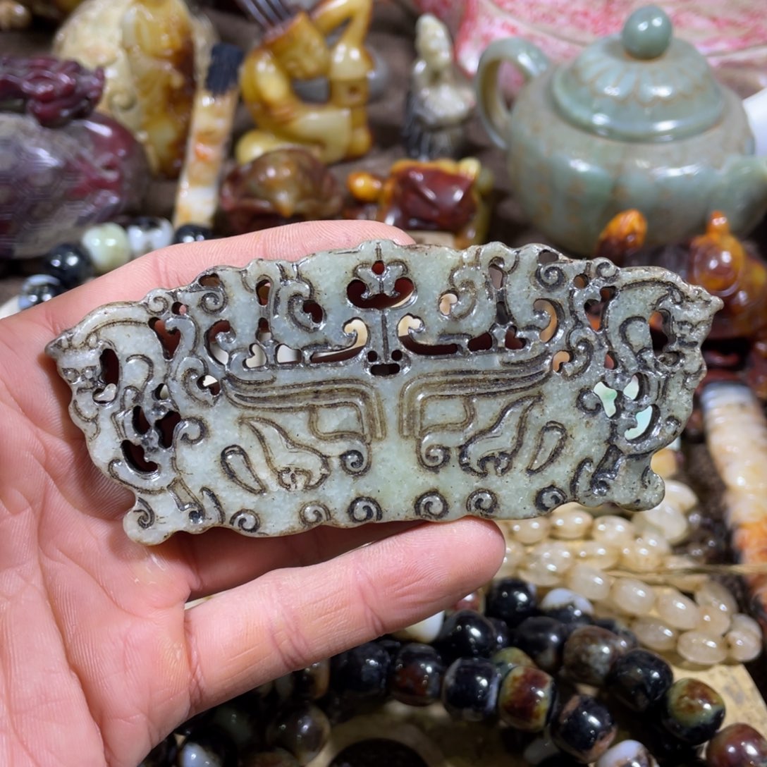 和田玉吊坠(不含链)未镶嵌