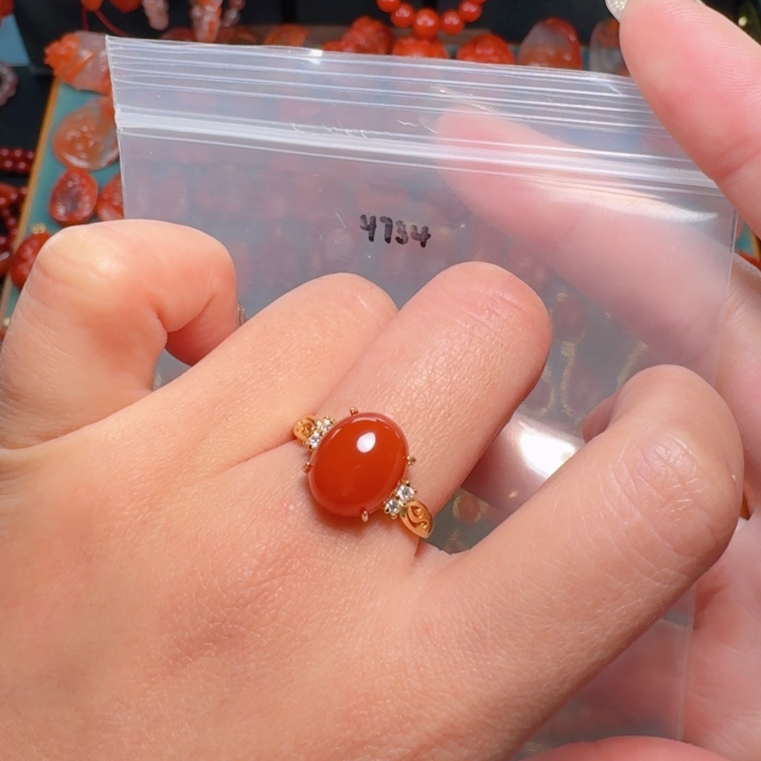 南红玛瑙南红吊坠银S925镶嵌