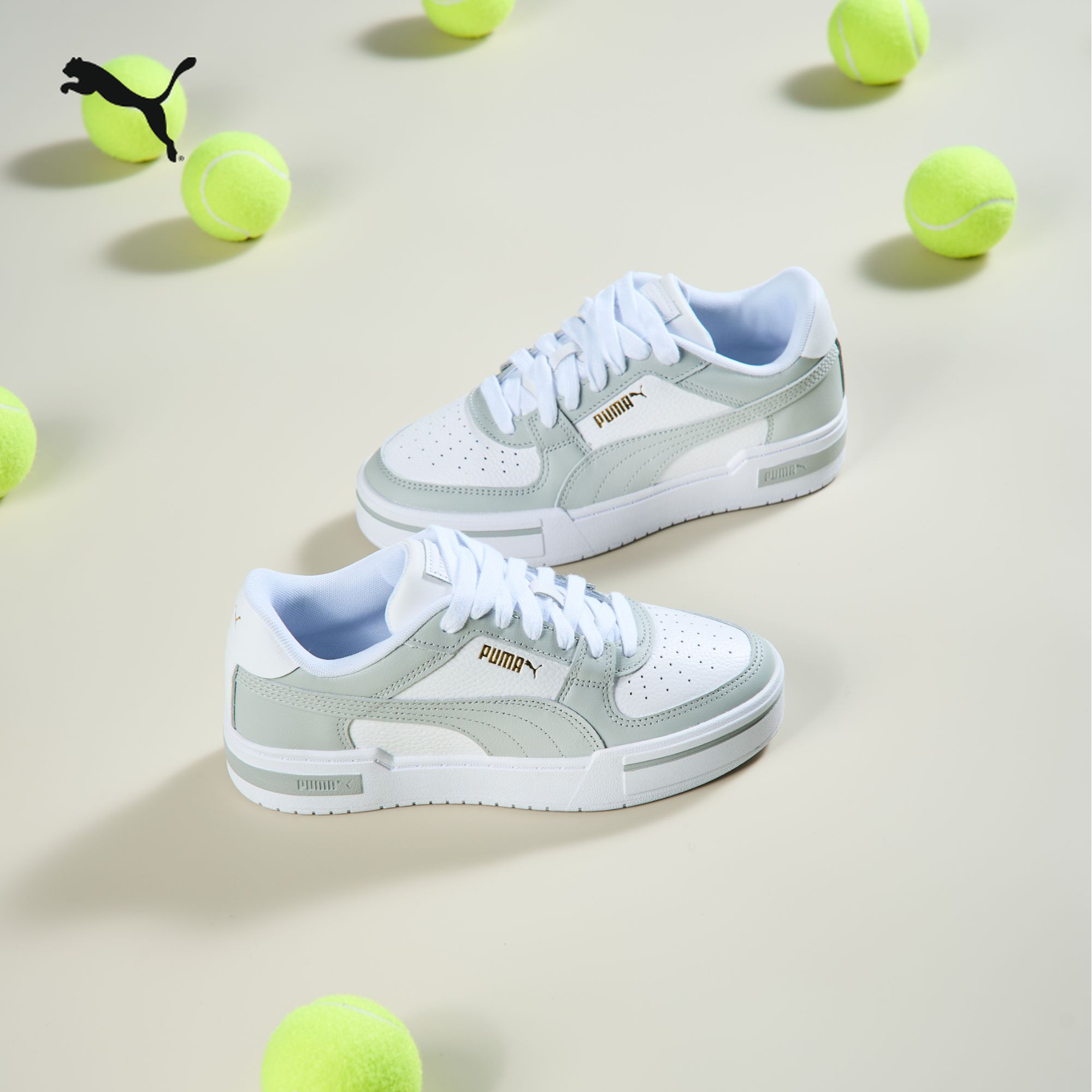 欧若风PUMA彪马 男女款低帮撞色拼接运动休闲鞋板鞋CA PRO 402366