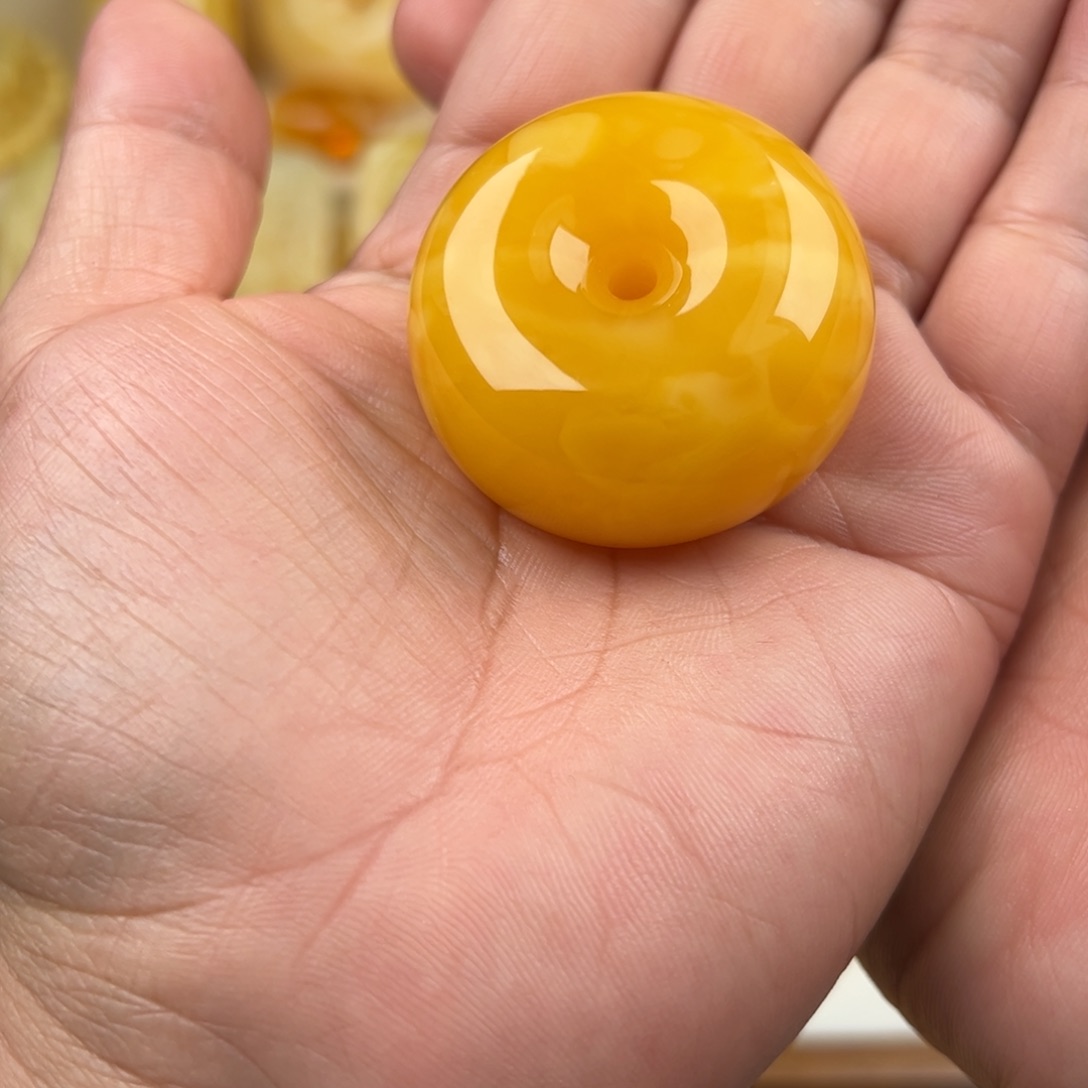 蜜蜡未镶嵌颈饰纯天然琥珀蜜蜡