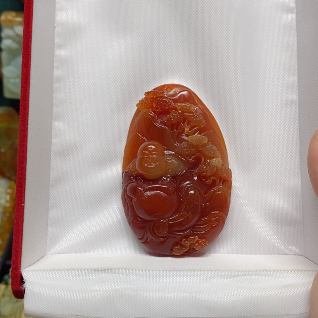 岫玉吊坠(赠链)未镶嵌淡****水