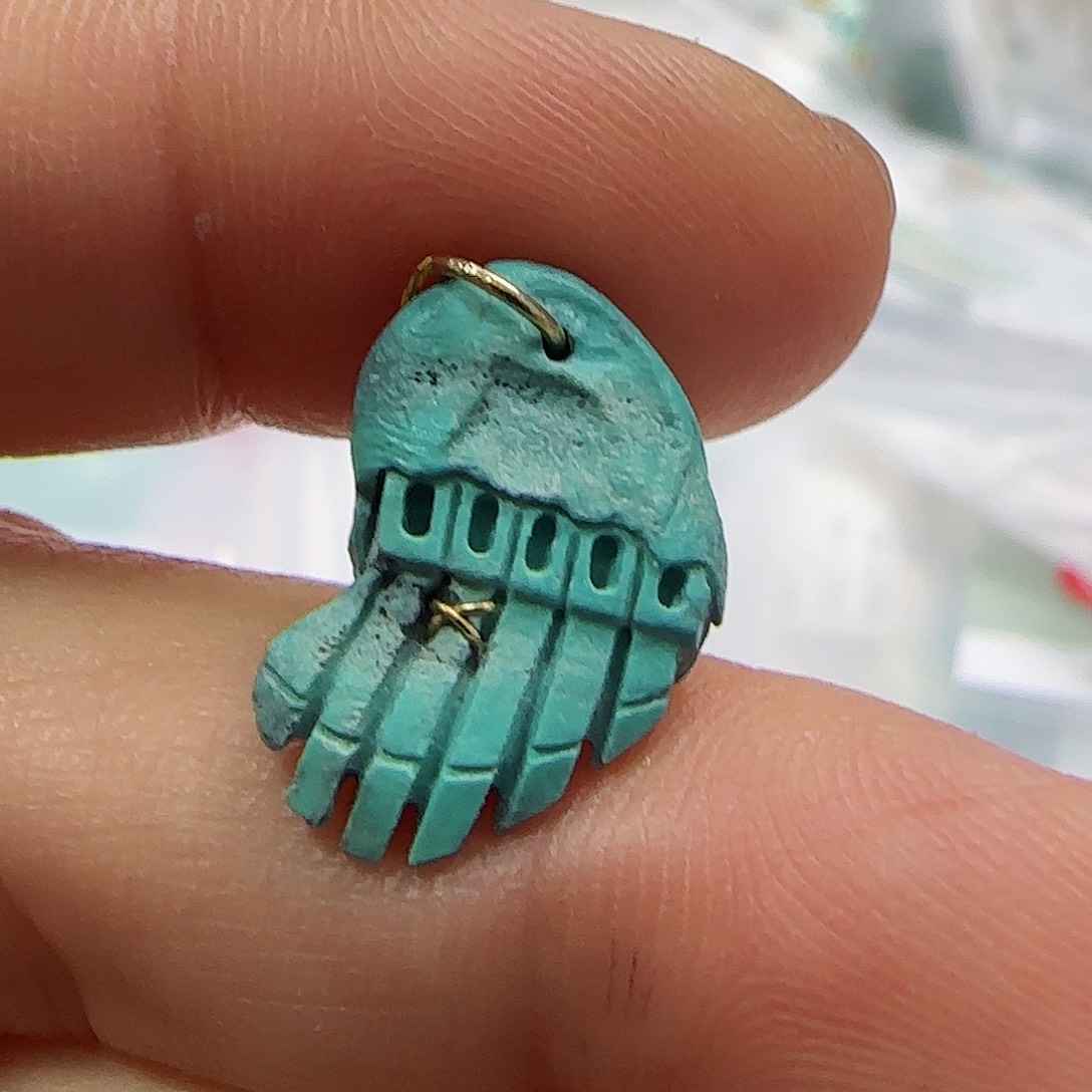 绿松石珠宝半成品未镶嵌