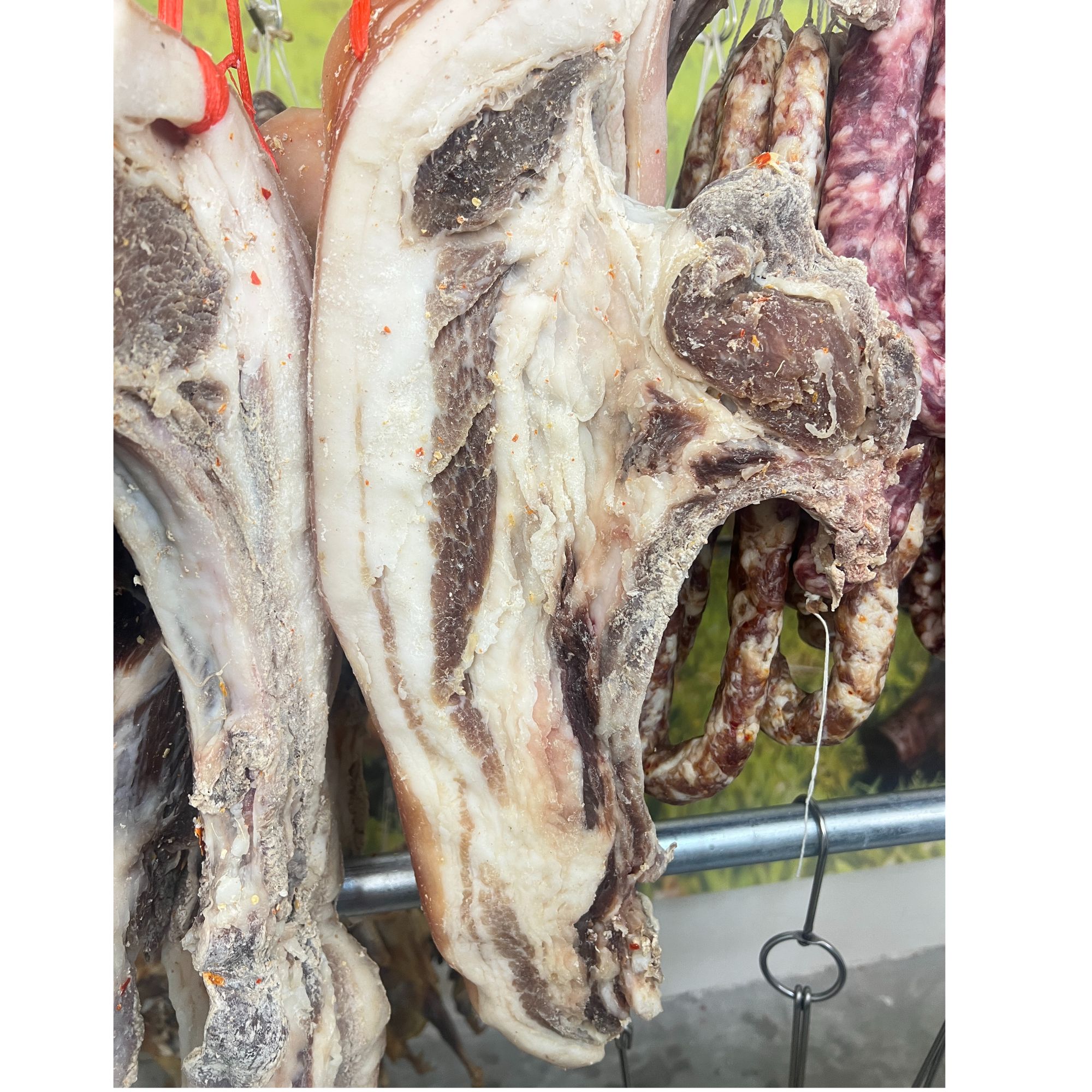 正宗安徽特产农家手工腌制精品五花咸肉带排骨咸度适中咸香味十足