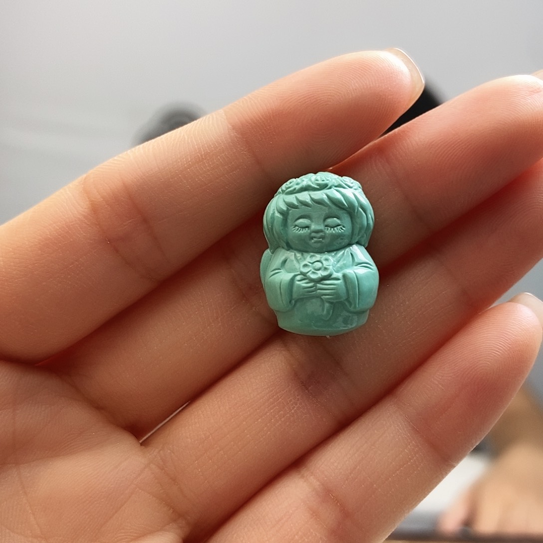 未镶嵌绿松石珠宝奇石