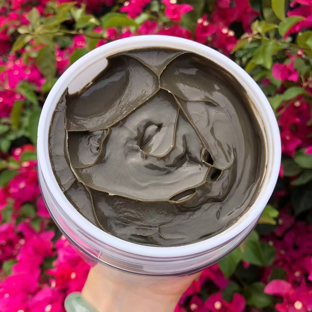 美白祛斑草本舒缓泥膜涂抹式