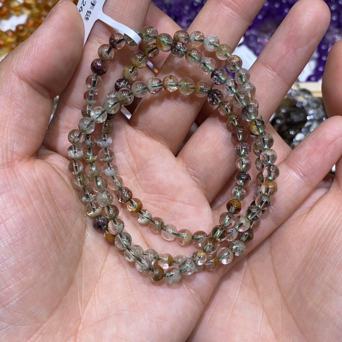 水晶手链未镶嵌手串