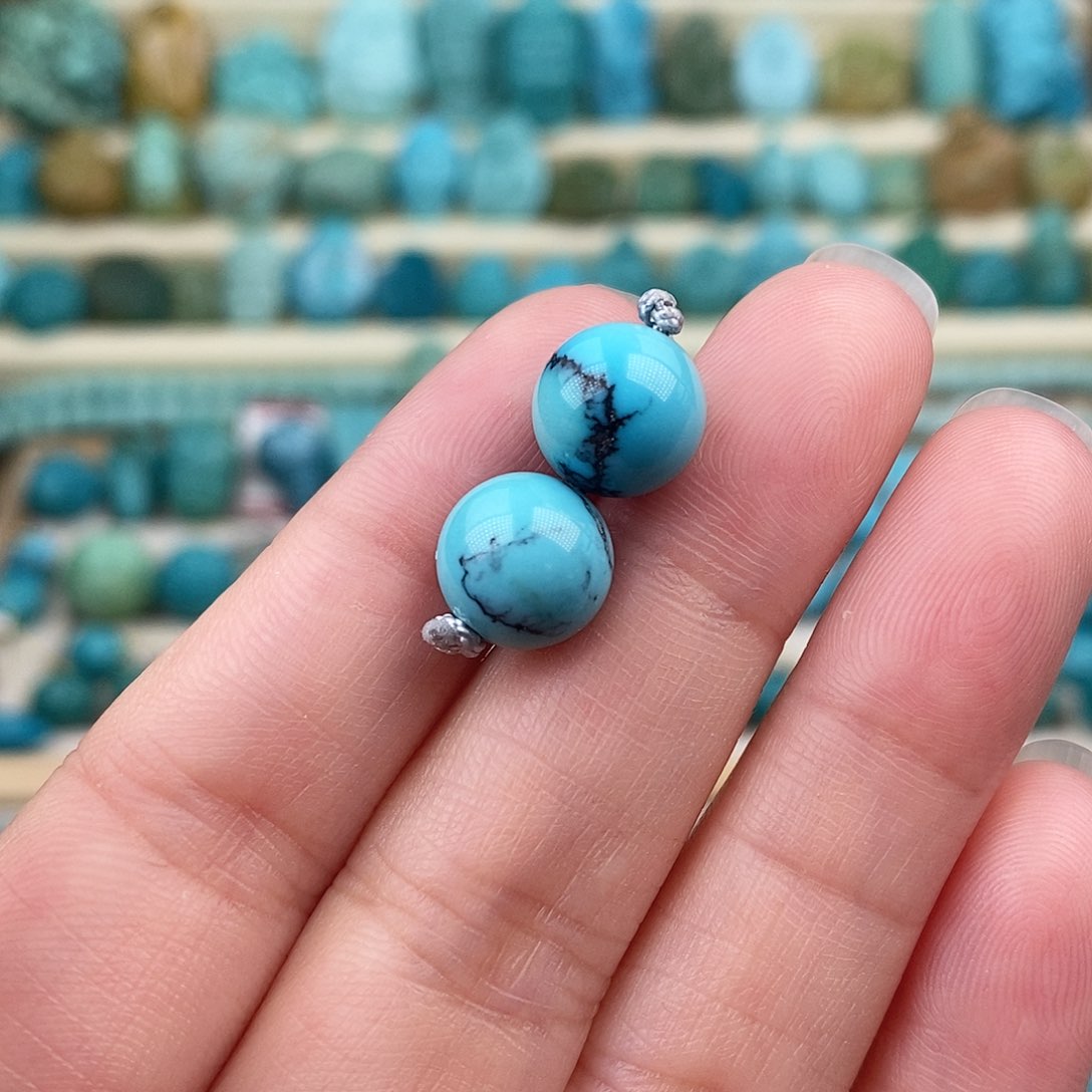 未镶嵌绿松石珠宝奇石10