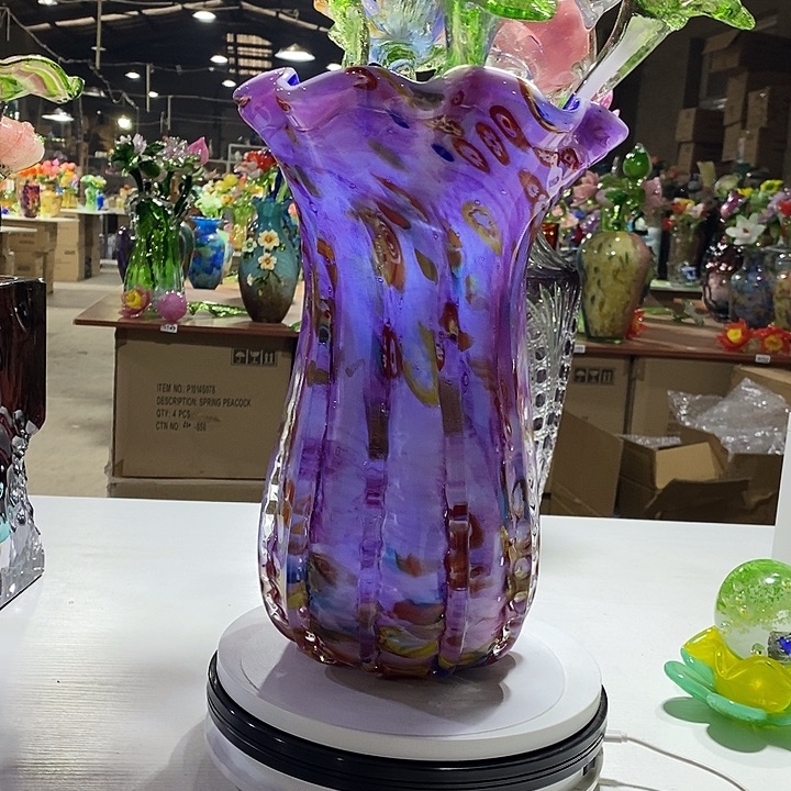 花瓶高33厘米口径12厘米