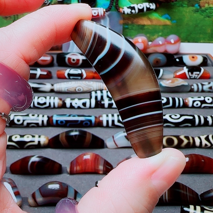 玛瑙/玉髓合金珠宝半成品