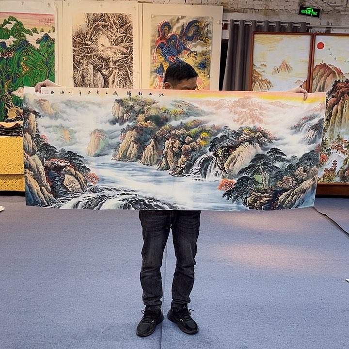 国画手绘画是一种艺术形式