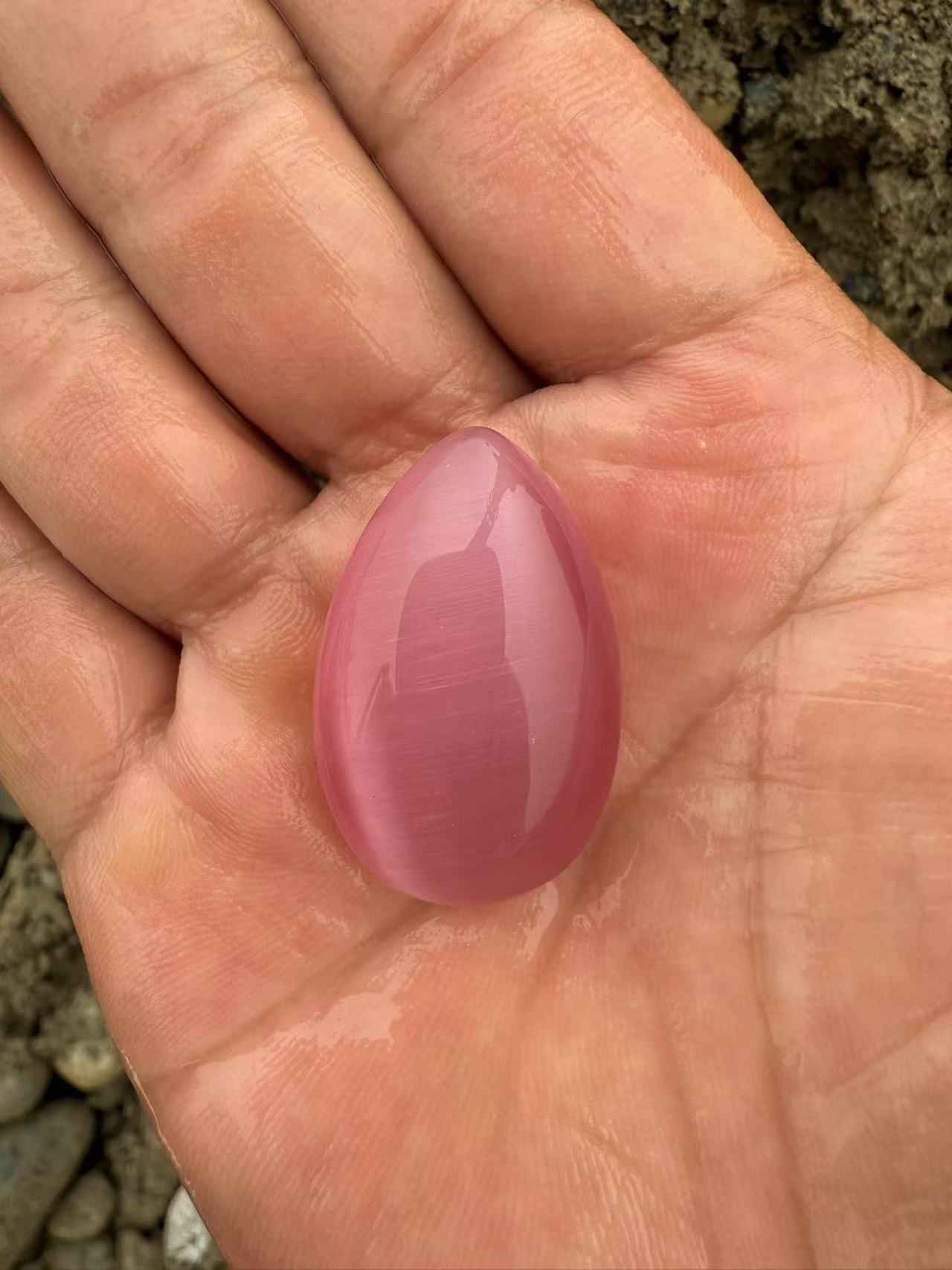 精品水滴桃花猫眼