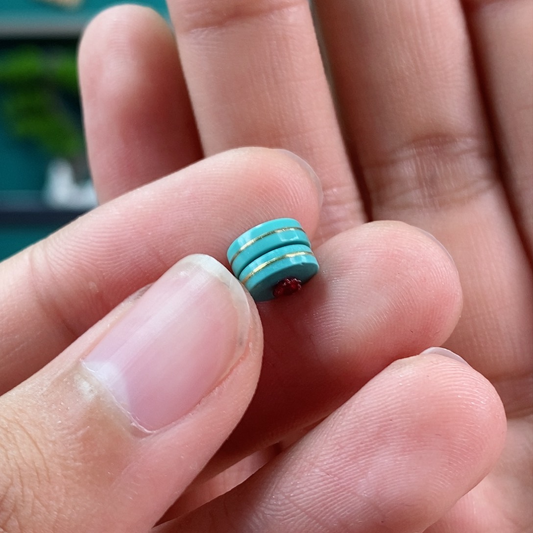 绿松石珠宝奇石足金镶嵌