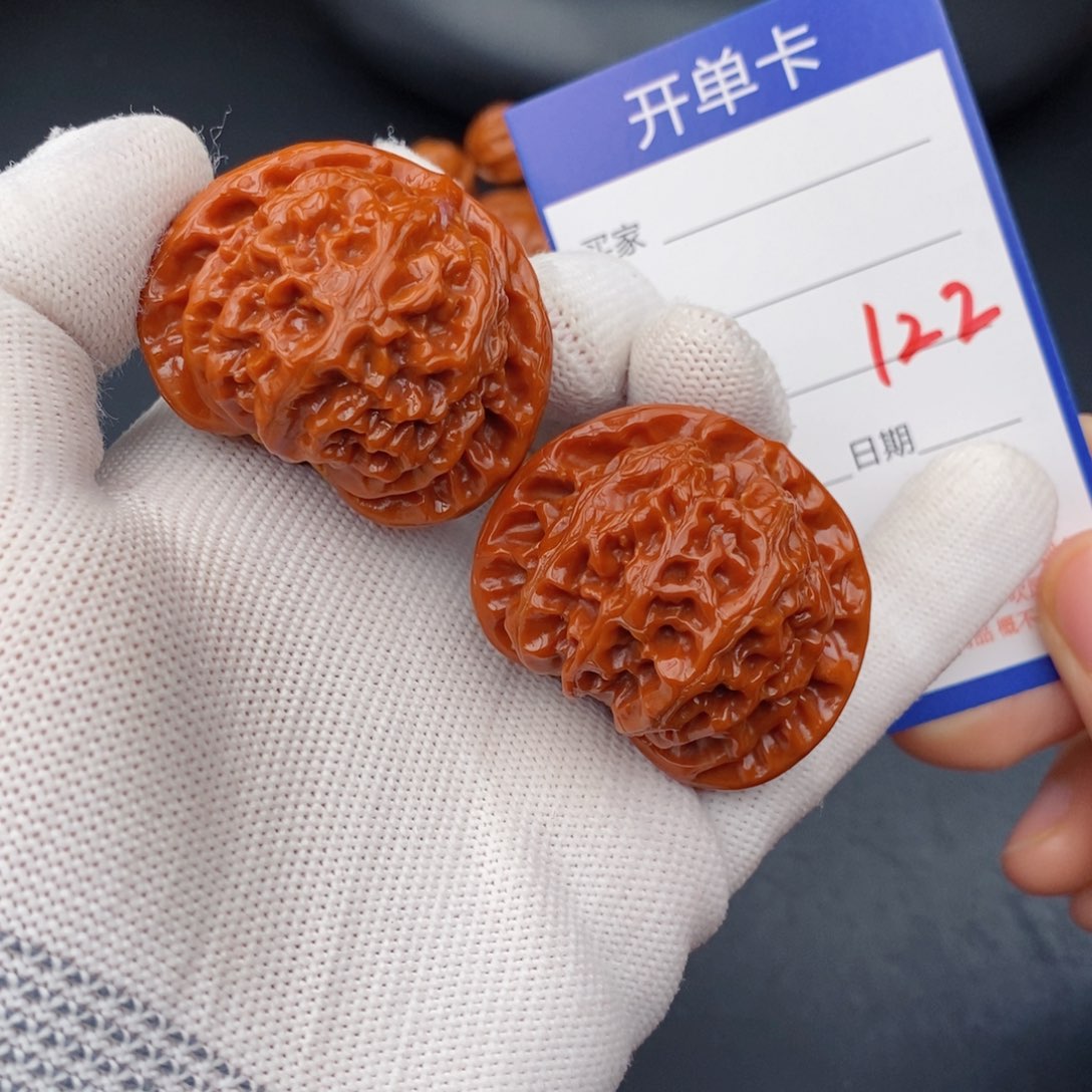 文玩核桃把件41宫灯122