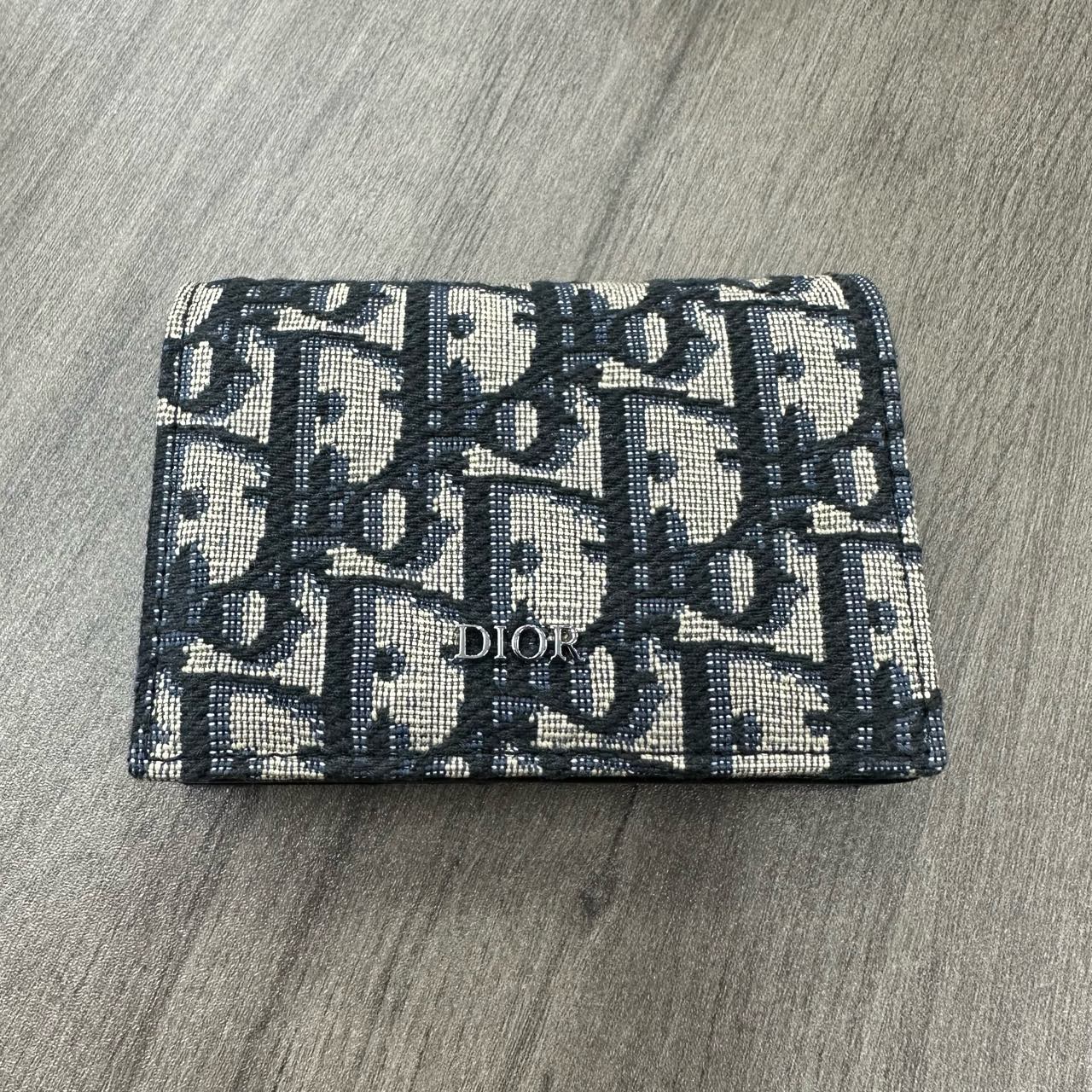 全新未使用 DIOR/迪奥 老花翻盖卡包 无配件