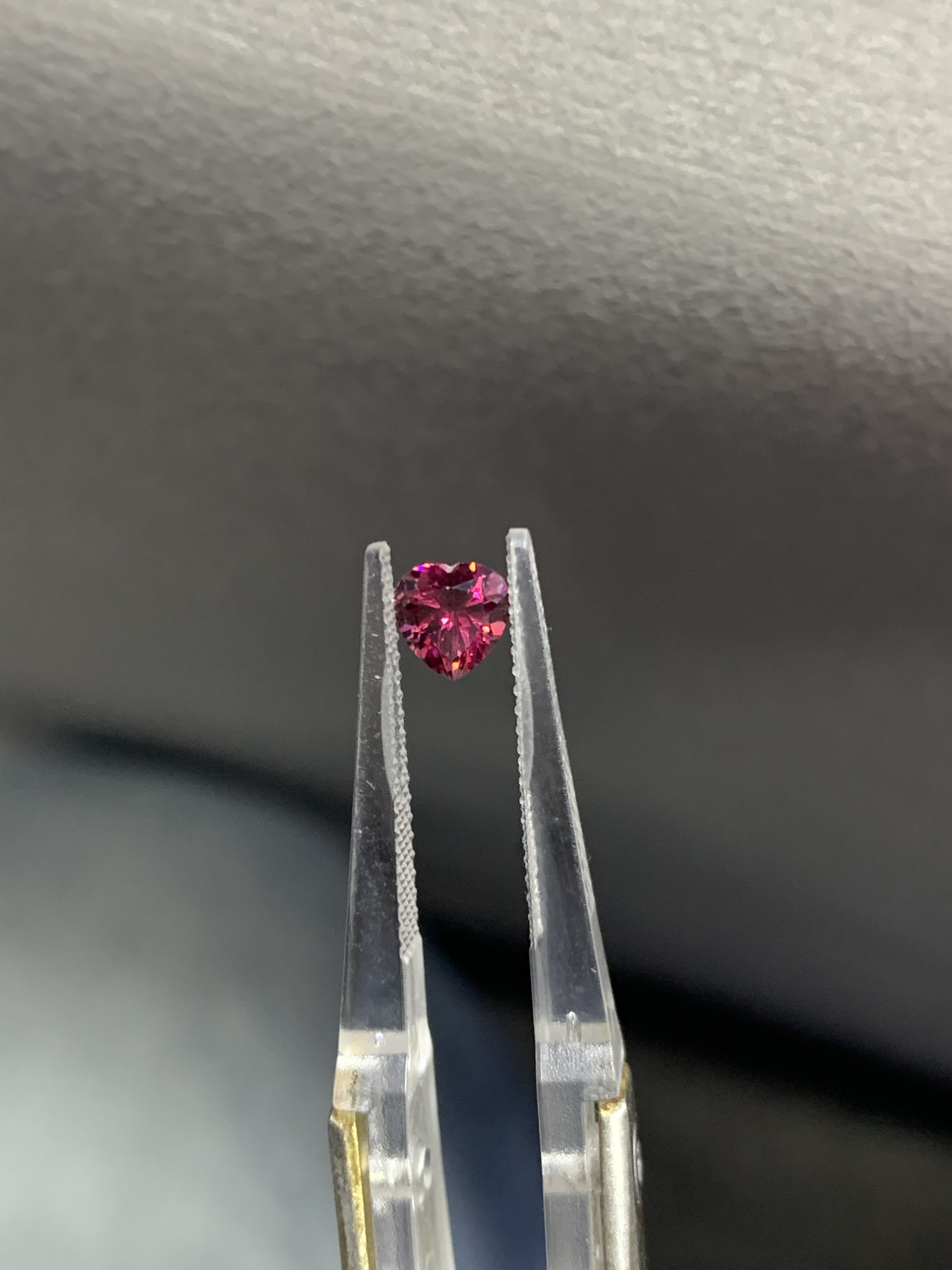 福利专拍0.6ct➕心形石榴石多样性发货一颗