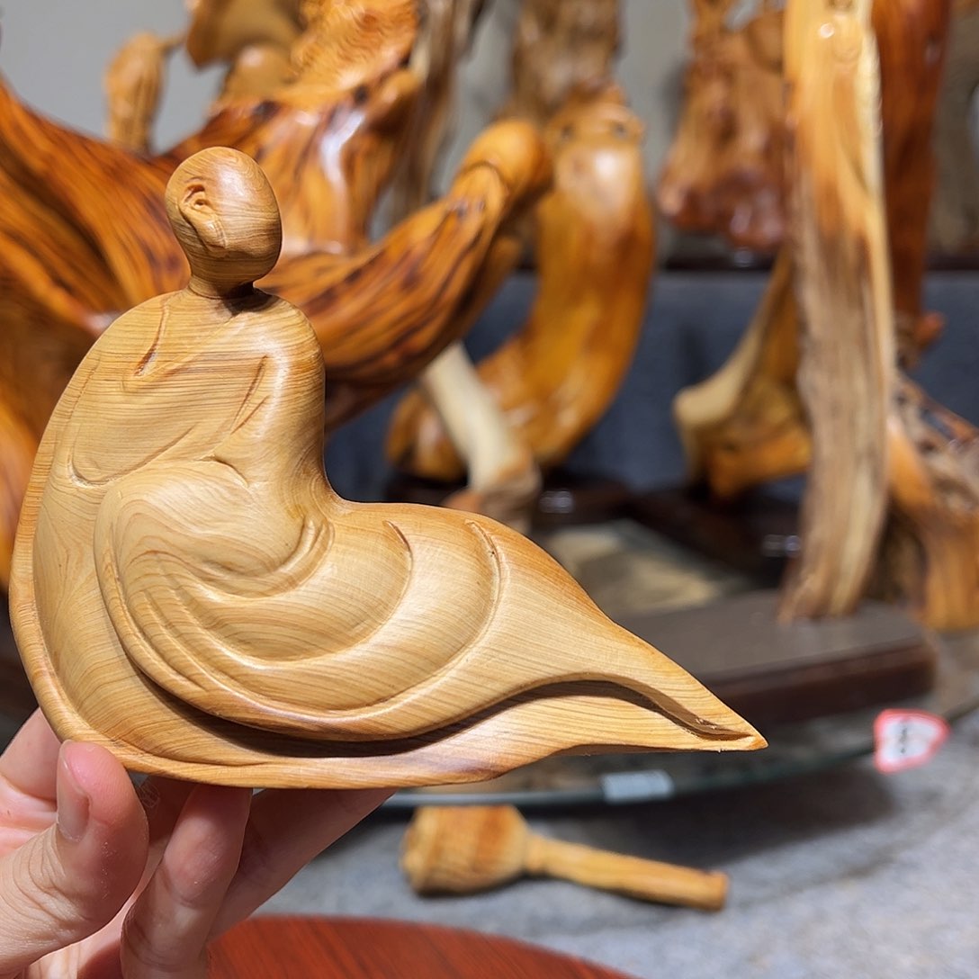 柏木（崖柏）崖柏木手把件摆件