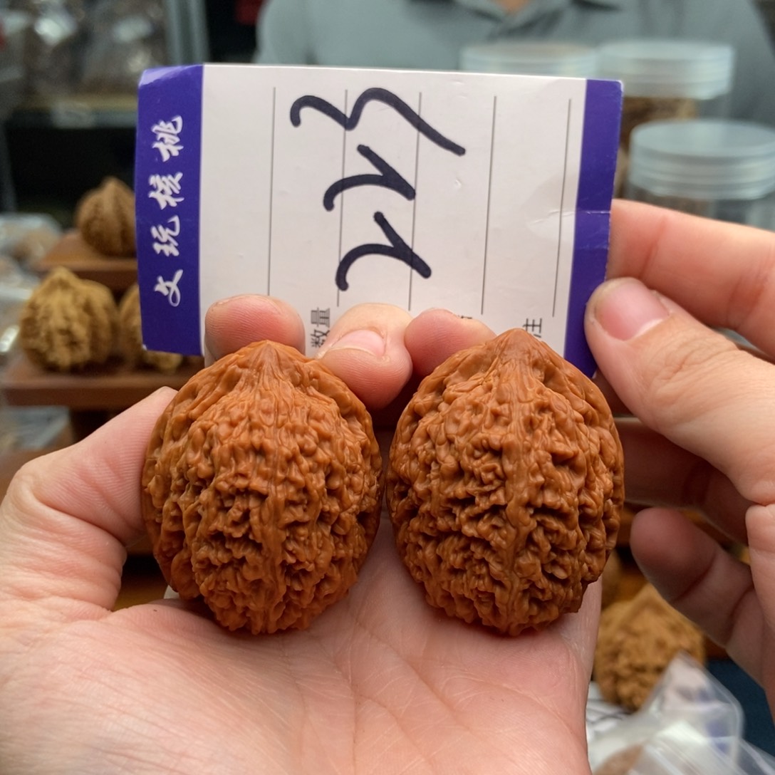 文玩核桃吊坠36大蒜头