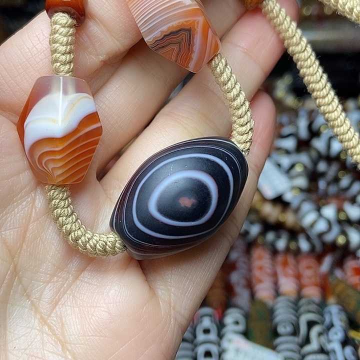 玛瑙/玉髓未镶嵌手链