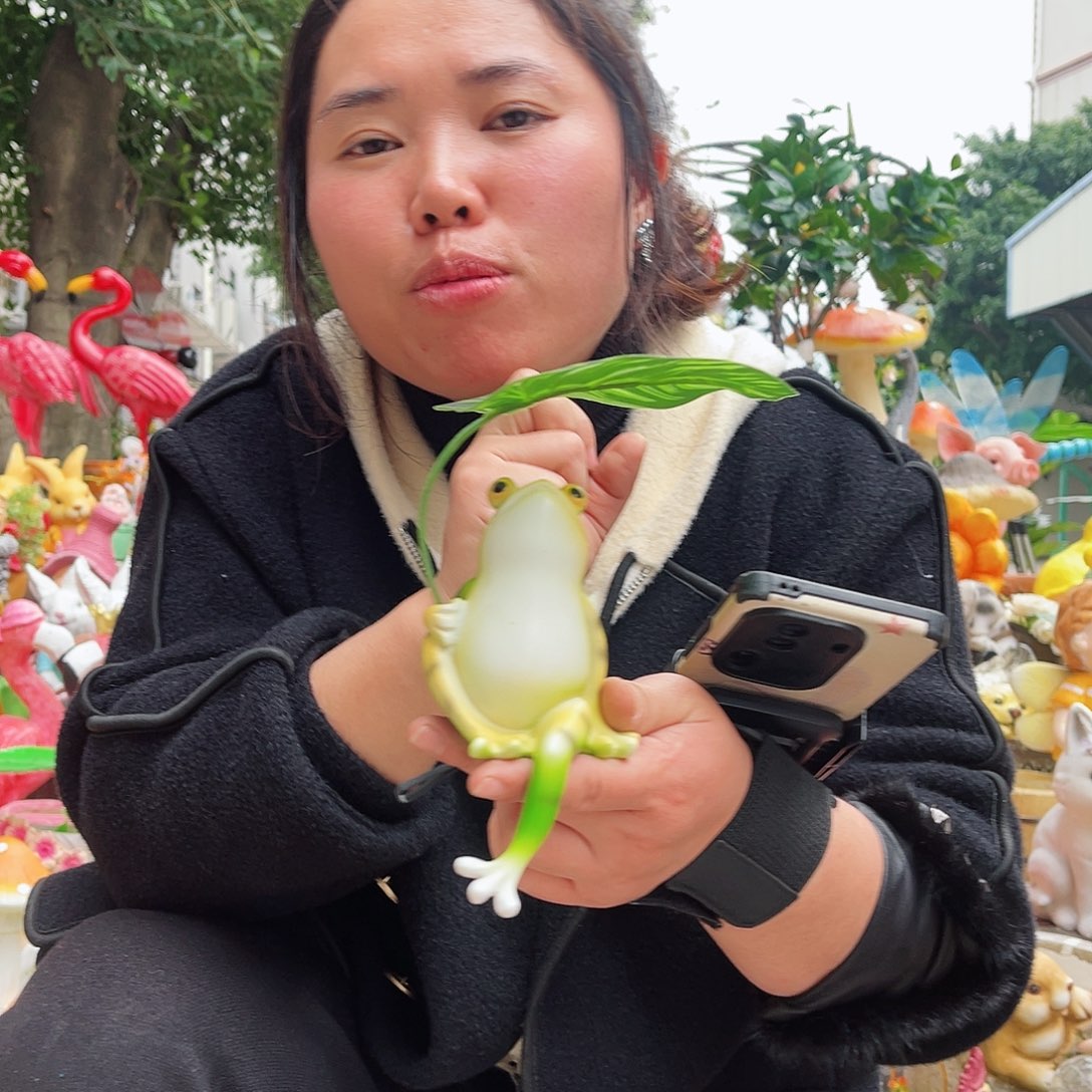 【闪购商品】无铅玻璃花园摆件&000&