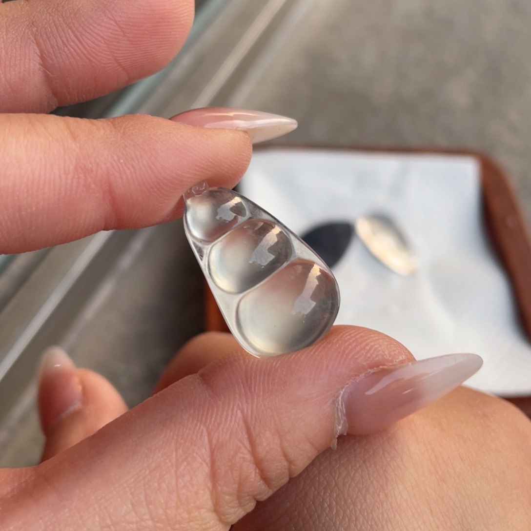 未镶嵌定制翡翠豆子