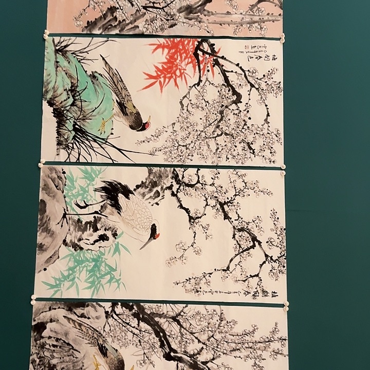 国画云老师画作画作