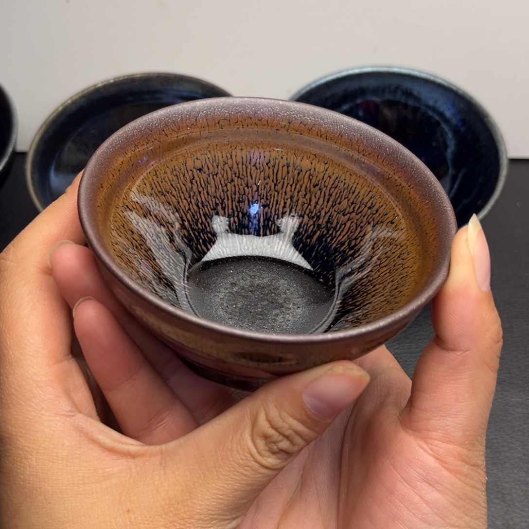 @***子水晶玻璃手柄款茶盏111111111