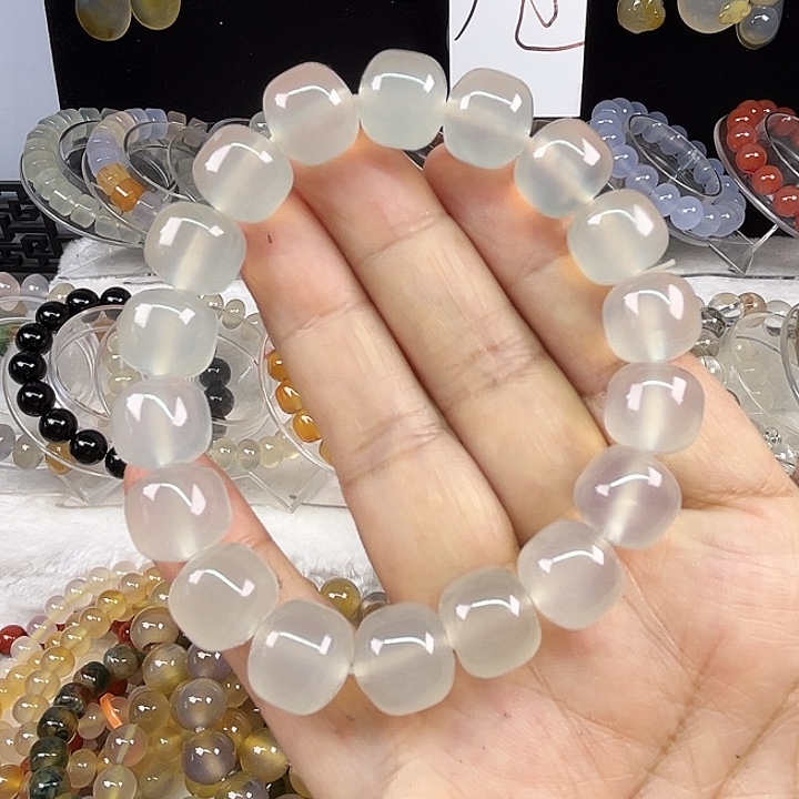 玛瑙/玉髓合金手链