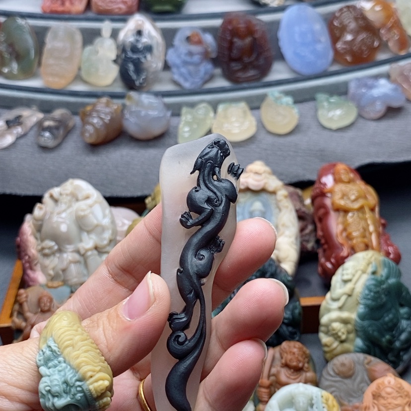 【闪购商品】未镶嵌吊坠定制玛瑙