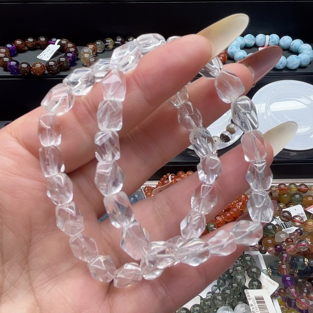 未镶嵌水晶手链天然手链