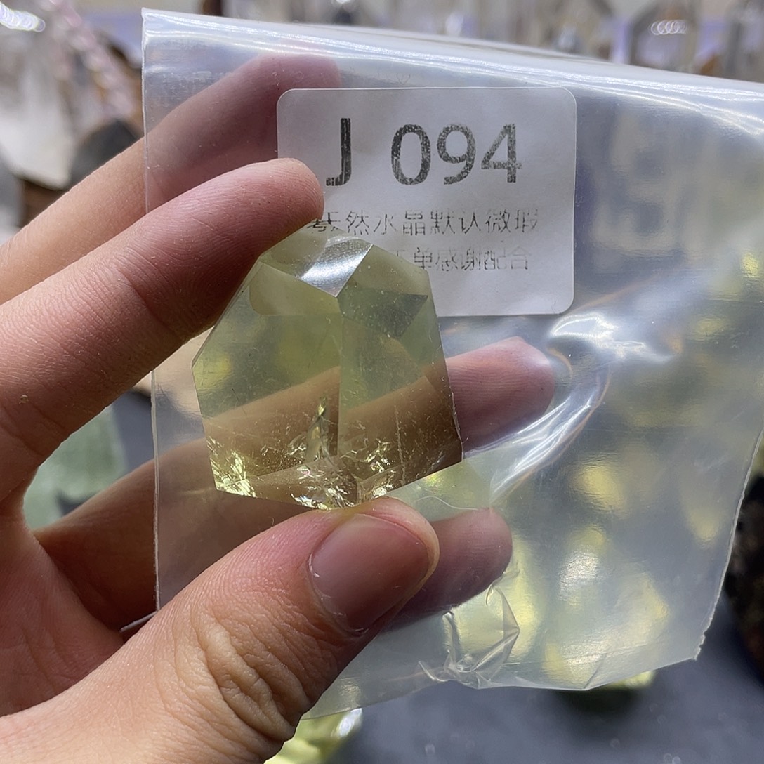 水晶未镶嵌珠宝半成品