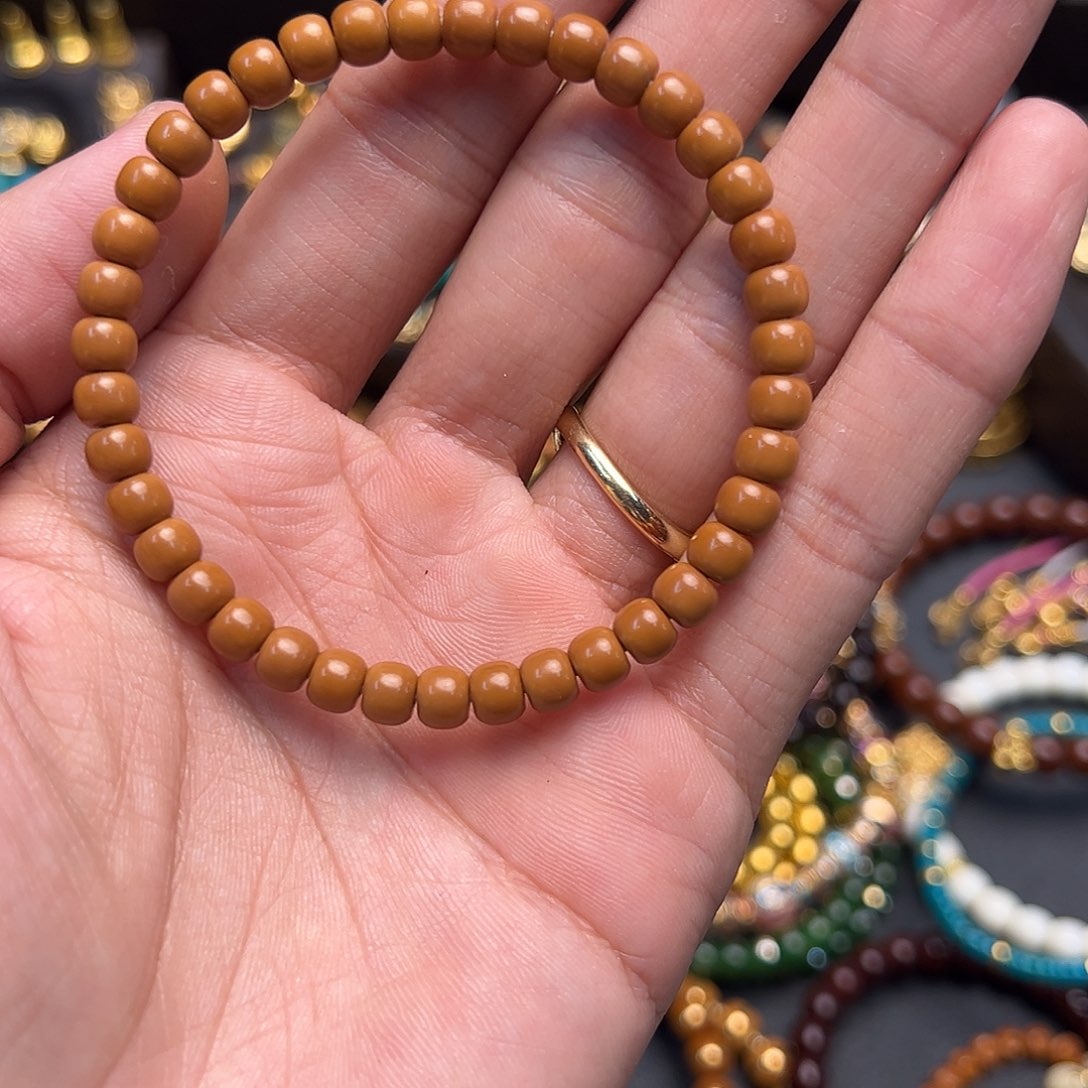 橄榄核吊坠5.8核尖单圈