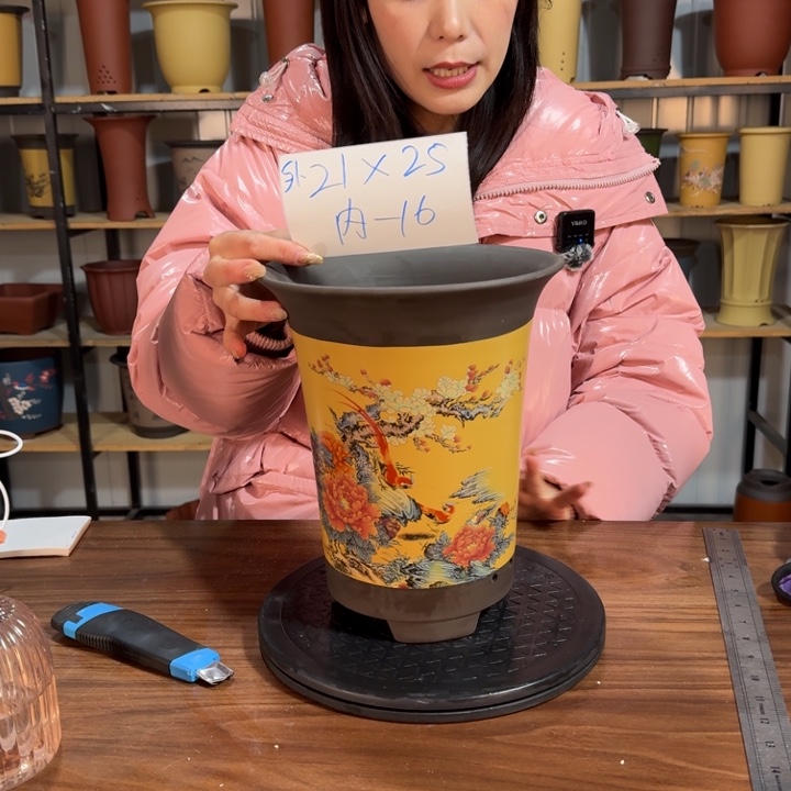 紫砂花盆紫砂花盆精品花盆