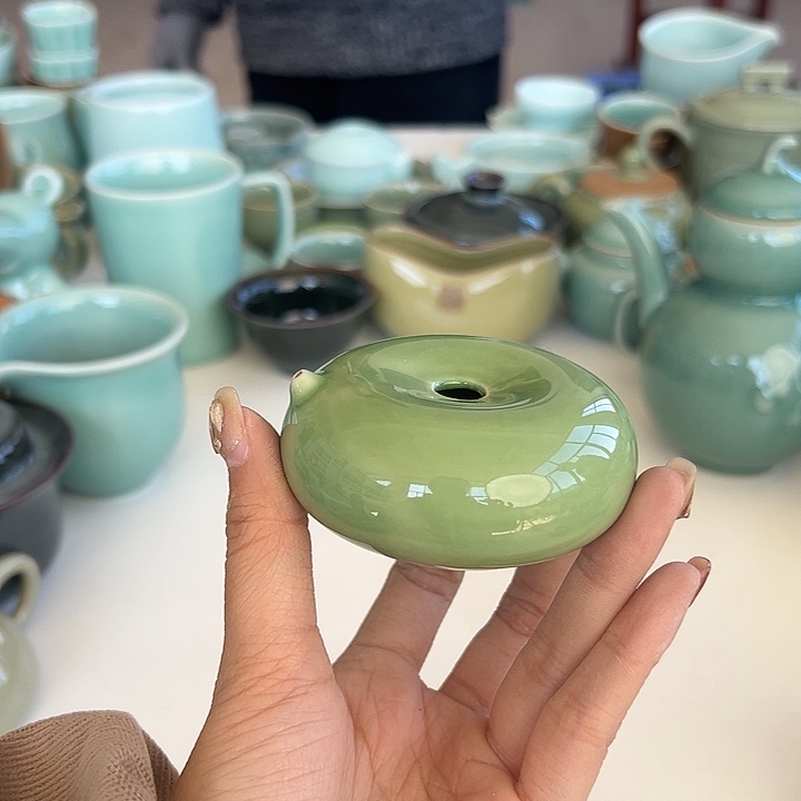 小米茶器龙泉青瓷